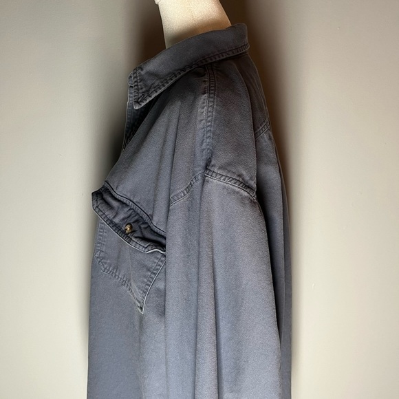 Men’s Cherokee shirt - Size XLT -  soft denim - Picture 5 of 9